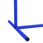 Σετ Agility για σκύλους, εκπαίδευση σκύλων, 4 σεντόνια, για αρχάριους, με τσάντα μεταφοράς, μπλε + κίτρινο, 88 x 64 x 95 cm