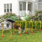 Agility Set Dogs 3 τεμαχίων γεμιζόμενος εξοπλισμός ευκινησίας για εμπόδια εκπαίδευσης σκύλων με κοντάρια σλάλομ