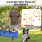 Agility Set Dogs 3 τεμαχίων γεμιζόμενος εξοπλισμός ευκινησίας για εμπόδια εκπαίδευσης σκύλων με κοντάρια σλάλομ