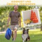 Agility Set Dogs Εξοπλισμός ευκινησίας 6 τεμαχίων για εκγύμναση σκύλων σετ με 12 κώνους τσάντα μεταφοράς 6 εμποδίων