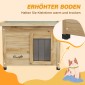 Cat House Cat House Cat Cave Γάτα Ανθεκτική στις καιρικές συνθήκες 6kg 57cm x 45cm x 43cm Φυσικό
