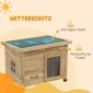Cat House Cat House Cat Cave Γάτα Ανθεκτική στις καιρικές συνθήκες 6kg 57cm x 45cm x 43cm Φυσικό