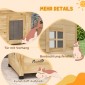 Cat House Cat House Cat Cave Γάτα Ανθεκτική στις καιρικές συνθήκες 6kg 57cm x 45cm x 43cm Φυσικό