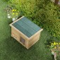 Cat House Cat House Cat Cave Γάτα Ανθεκτική στις καιρικές συνθήκες 6kg 57cm x 45cm x 43cm Φυσικό