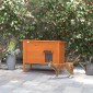Σπίτι Γάτας Εξωτερικό Σπίτι Γάτας Σπίτι για Γάτες Αδιάβροχο 1 Παράθυρο 1 Είσοδος 85 x 50 x 68,5 εκ. Πορτοκαλί+Πράσινο