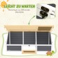 Turtle Box Εξωτερικό περίβλημα χελώνας χωρίς πάτο Σχεδιασμός Easy Open Σπίτι χελώνας ανοιχτό γκρι