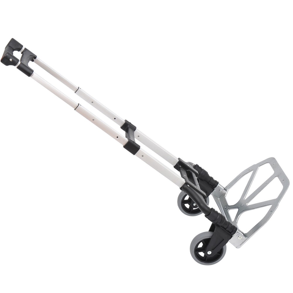 Καρότσι μεταφοράς αλουμινίου πτυσσόμενο καρότσι χειρός αλουμινίου αλουμινίου μέγιστο φορτίο 70 kg