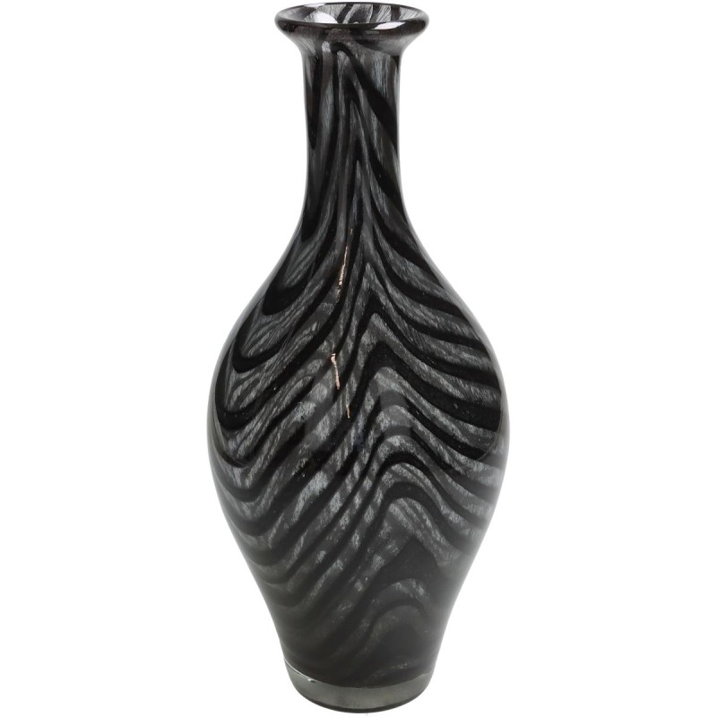 Βάζο ArteLibre Μαύρο Γυαλί 14x14x32.5cm