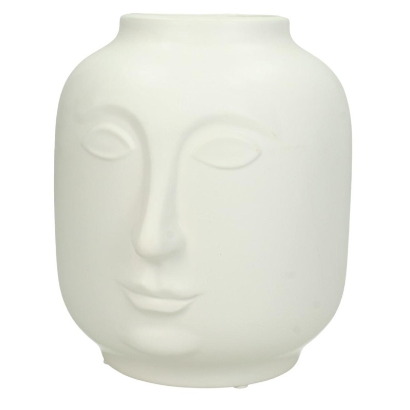 Βάζο ArteLibre Λευκό Κεραμικό 17.6x16x18.6cm
