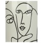 Βάζο ArteLibre Πρόσωπο Λευκό Δολομίτης 12.7x12.7x28.2cm