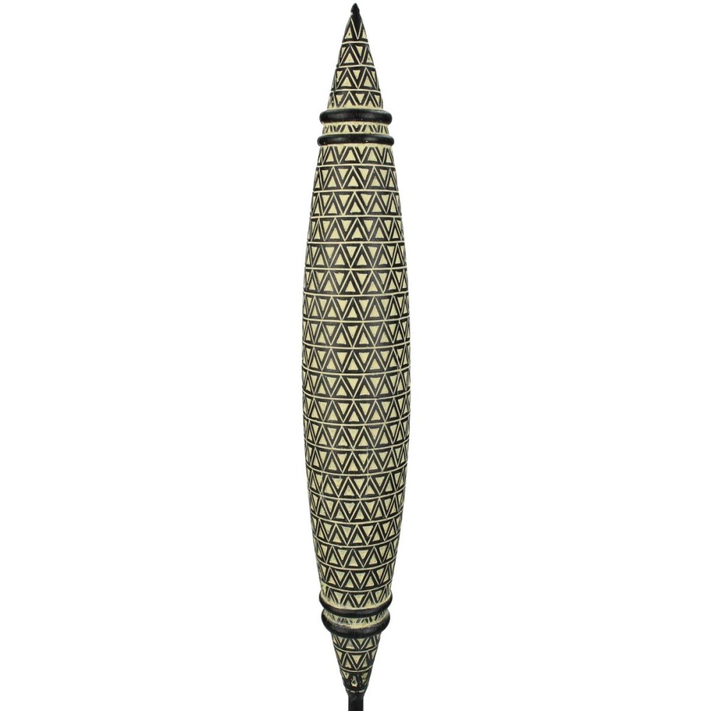 Διακοσμητικό ArteLibre Tribal Μαύρο Polyresin 10x10x45cm