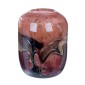 Glasart Βάζο "Apart" Γυάλινο Orange Rose PU H. 27 cm D. 20 cm