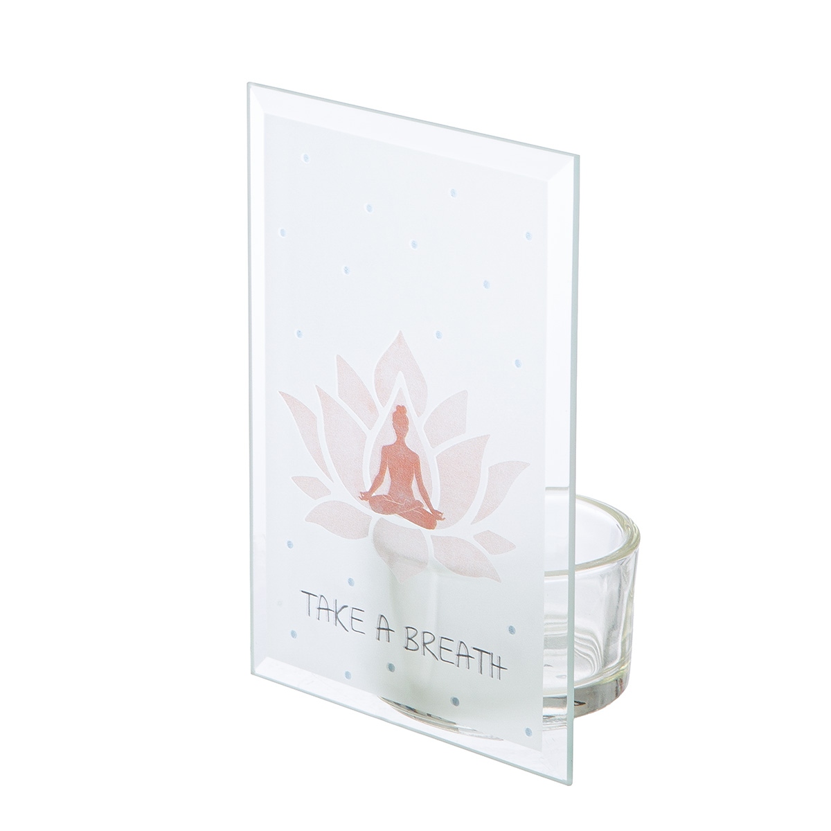 Θήκη Ρεσώ ArteLibre Namaste Διάφανο Γυαλί 8x5x12cm Σε 2 Σχέδια