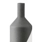 Βάζο Λαιμού Κεραμικό Μαύρο D10X31Cm D10X31Cm