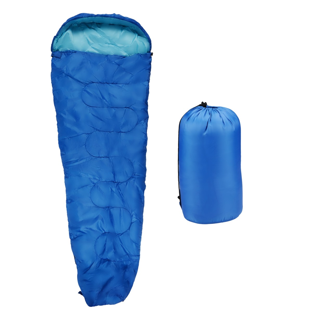 Υπνόσακος Mummy Μπλε +5°C Με +10°C 210x80cm CAMP ACTIVE