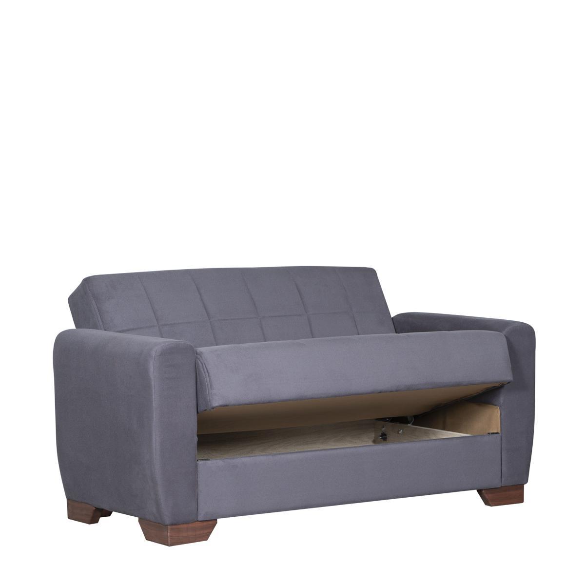 Καναπές Κρεβάτι Διθέσιος ArteLibre DIEGO 2S Γκρι 153x78x80cm