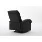 Πολυθρόνα Ανακλινόμενη ArteLibre CELAENO Μαύρο PU 80x96x97cm