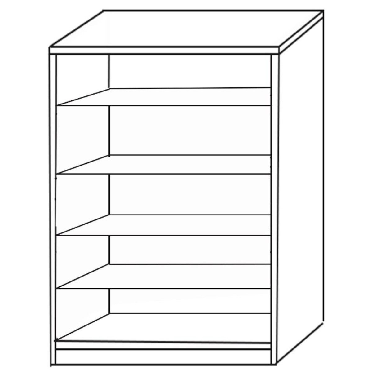 Παπουτσοθήκη ArteLibre KOKUTAN Φυσικό Χρώμα 80x33x120cm