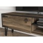 Έπιπλο Τηλεόρασης ArteLibre Thira Σκούρο Καφέ 180x30x49cm