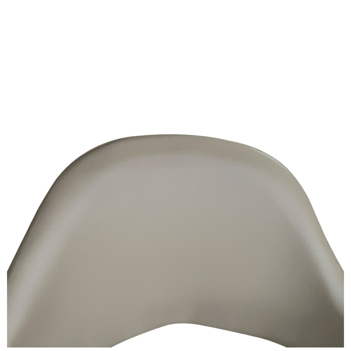 Καρέκλα Τραπεζαρίας ArteLibre SOLANA Cappuccino/Μαύρο PU/Μέταλλο 51x51x81cm