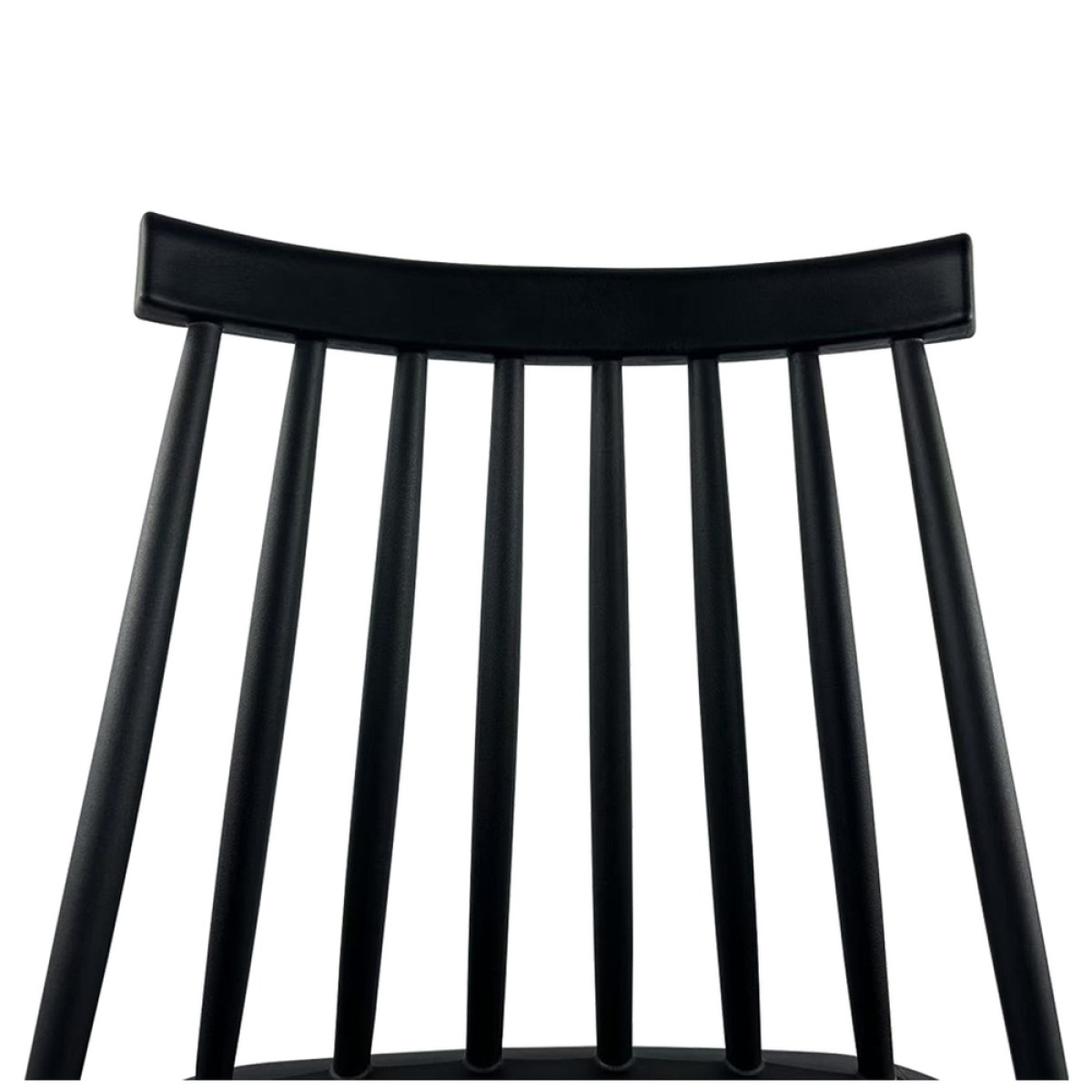 Σκαμπό Bar ArteLibre MARANTA Μαύρο PP/Μέταλλο 45x46x97cm