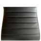 Σκαμπό Bar ArteLibre ENCANTA Μαύρο/Χρώμιο PU/Μέταλλο 41x50x59/94-80/115cm