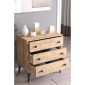 Συρταριέρα ArteLibre AMARI Δρυς Μοριοσανίδα 72x43x79cm