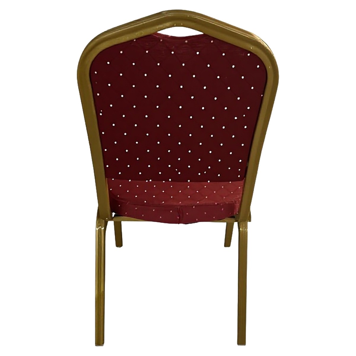 Καρέκλα Catering ArteLibre AUREVIA Κόκκινο/Χρυσό Ύφασμα/Μέταλλο 57x40x93cm