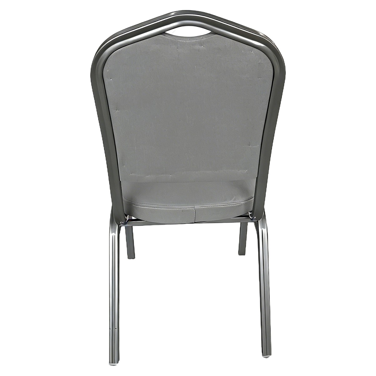 Καρέκλα Catering ArteLibre AUREVIA Γκρι/Ασημί Ύφασμα/Μέταλλο 57x40x93cm