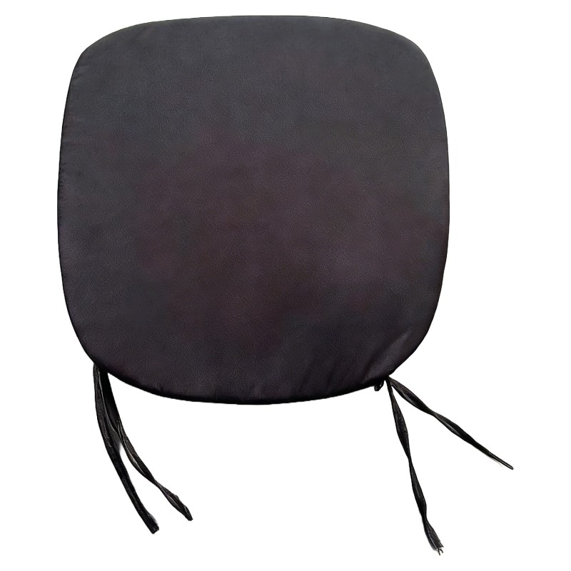 Μαξιλάρι Καρέκλας ArteLibre FLUMEA Μαύρο Ύφασμα 44x42cm