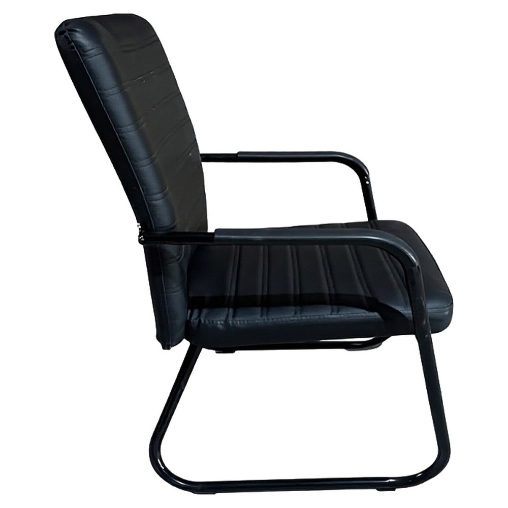 Καρέκλα Επισκέπτη ArteLibre AERIX Μαύρο PU/Μέταλλο 54x60x96cm