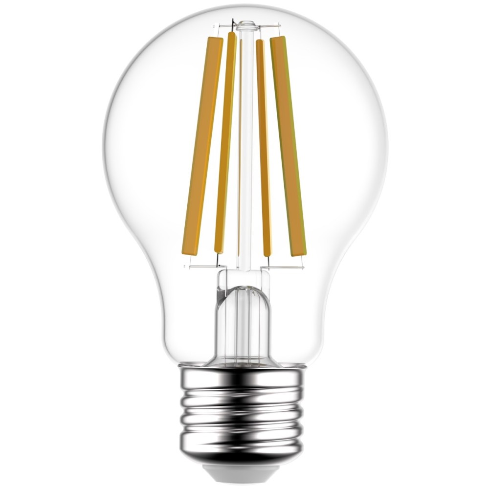 Avide LED Filament Κοινή 10.5W E27 A70 Λευκό 4000K Υψηλής Φωτεινότητας