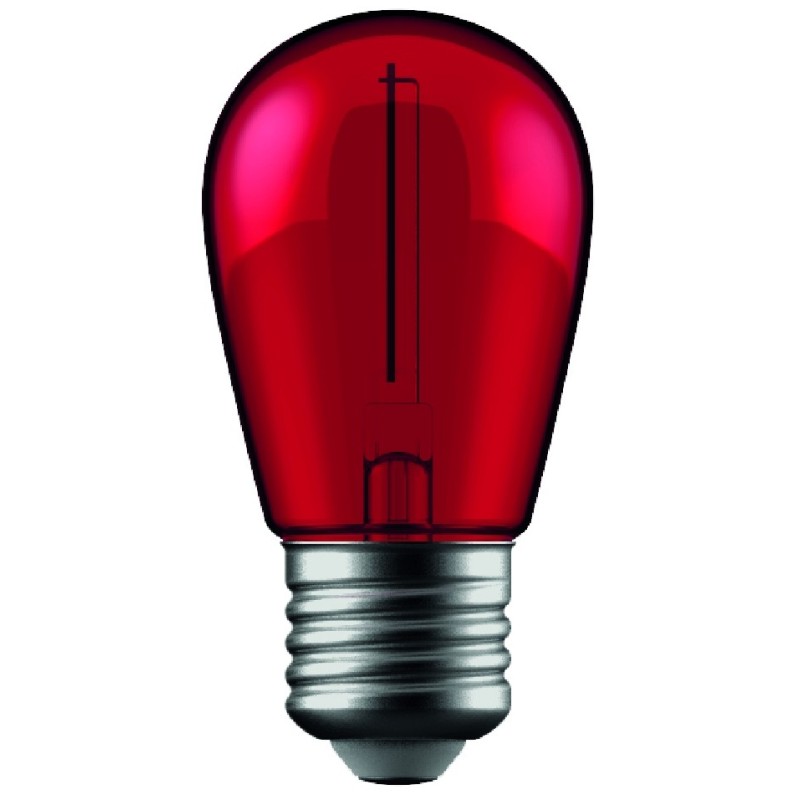 Avide Decor LED Filament bulb  1W E27 Red
