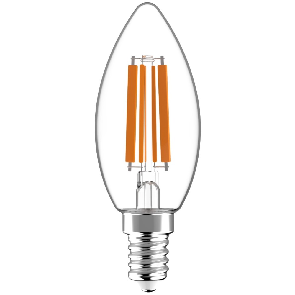 Avide LED Filament Candle 6.5W E14 NW 4000K High Lumen