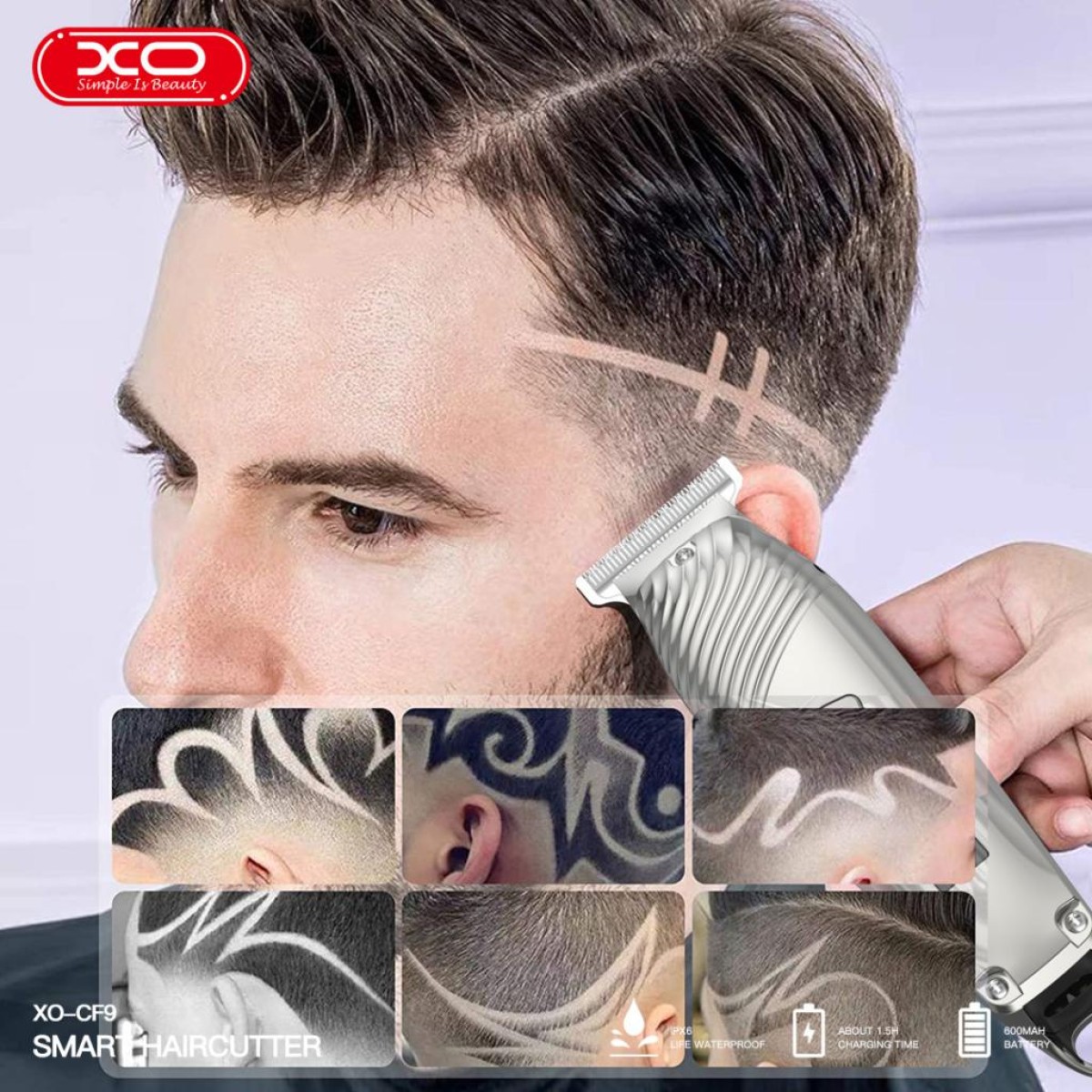 XO CF9 Digital Haircutting Scissors