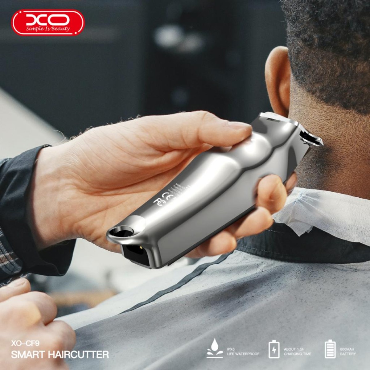 XO CF9 Digital Haircutting Scissors