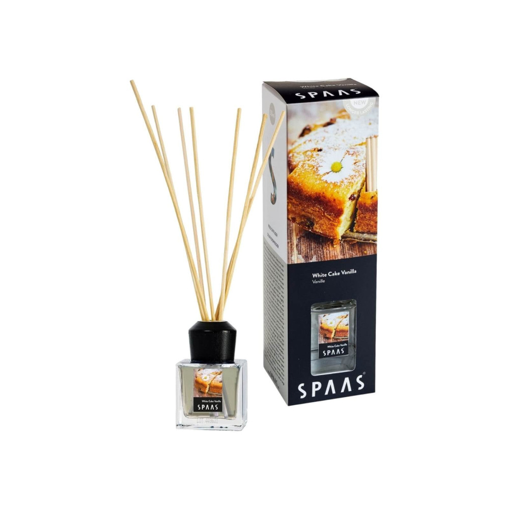 ΑΡΩΜΑΤΙΚΆ XΏΡΟΥ ΜΕ STICKS SPAAS FRAGRANCE STICKS WHITE CAKE VANILLA 50 ML