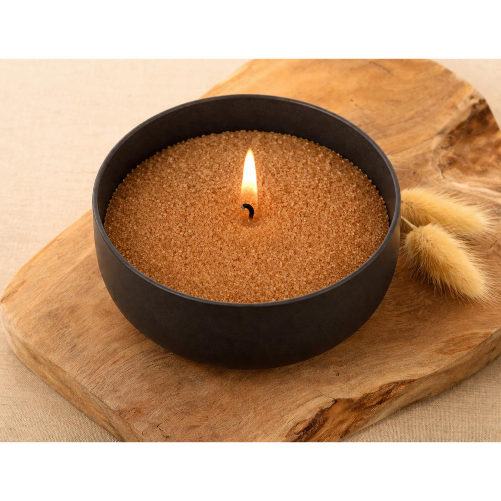 ΚΕΡΙΆ ΑΡΩΜΑΤΙΚΆ & ΔΙΑΚΟΣΜΗΤΙΚΆ SABLE DE BOUGIE AVEC 6 MECHES 400G NATUREL 6SDC001