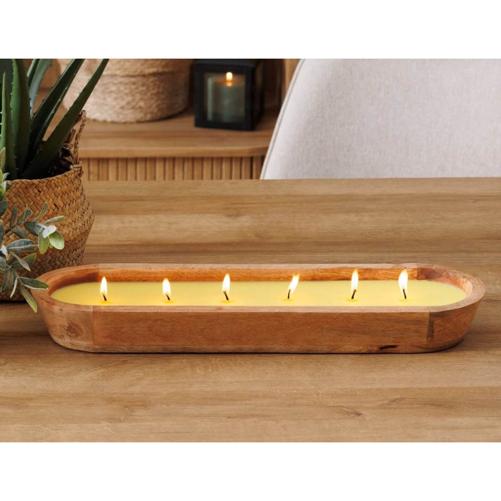 ΚΕΡΙΆ ΑΡΩΜΑΤΙΚΆ & ΔΙΑΚΟΣΜΗΤΙΚΆ ATMOSPHERA PAOLA CITR WOOD CANDLE 900G