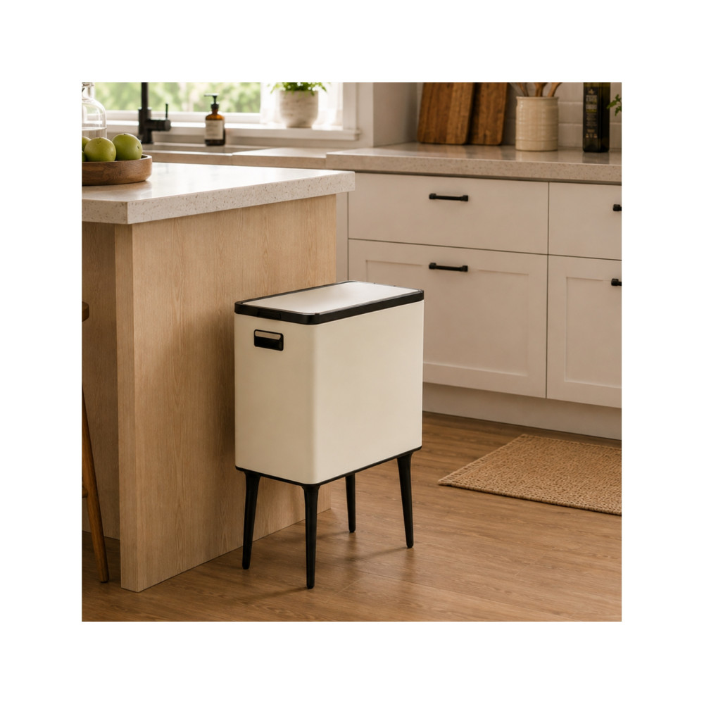 ΚΆΔΟΙ ΑΠΟΡΡΙΜΆΤΩΝ TOUCH BIN 35L MATT CREME