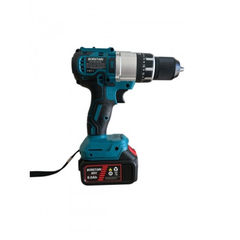 BORSTAIN ΕΠΑΝΑΦΟΡΤΙΖΟΜΕΝΟ ΚΡΟΥΣΤΙΚΟ-ΔΡΑΠΑΝΟΚΑΤΣΑΒΙΔΟ 60V ΜΕ 2 ΜΠΑΤΑΡΙΕΣ 8.AH