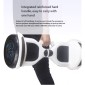 Hoverboard 10'' με αποσπώμενο Τιμόνι και Φωτιζόμενες Ρόδες με 3 Ταχύτητες έως 12km/h