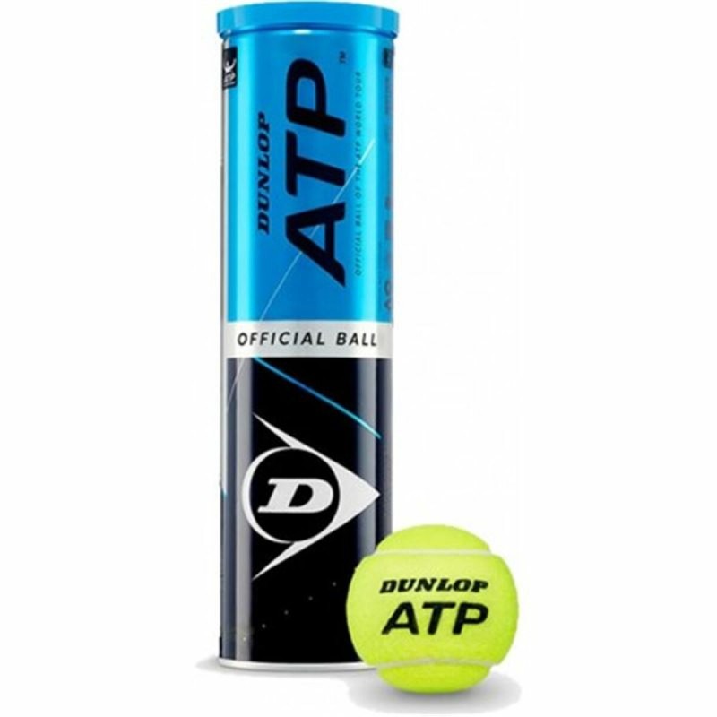 Mπαλακια Tεννις Dunlop ATP Official Κίτρινο Πολύχρωμο