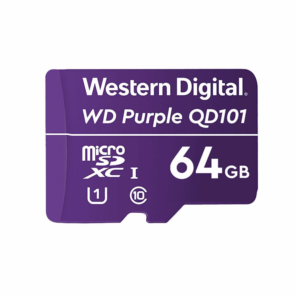 Κάρτα micro SD Western Digital WD Purple SC QD101 64 GB