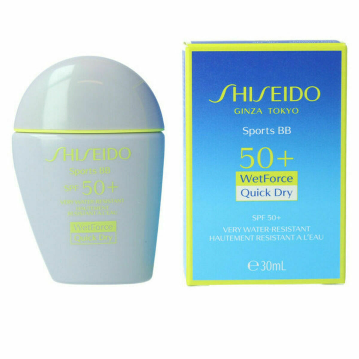 Αντηλιακή Κρέμα Με Χρώμα Shiseido Sports BB SPF50+ Μεσαίος Τόνος (30 ml)