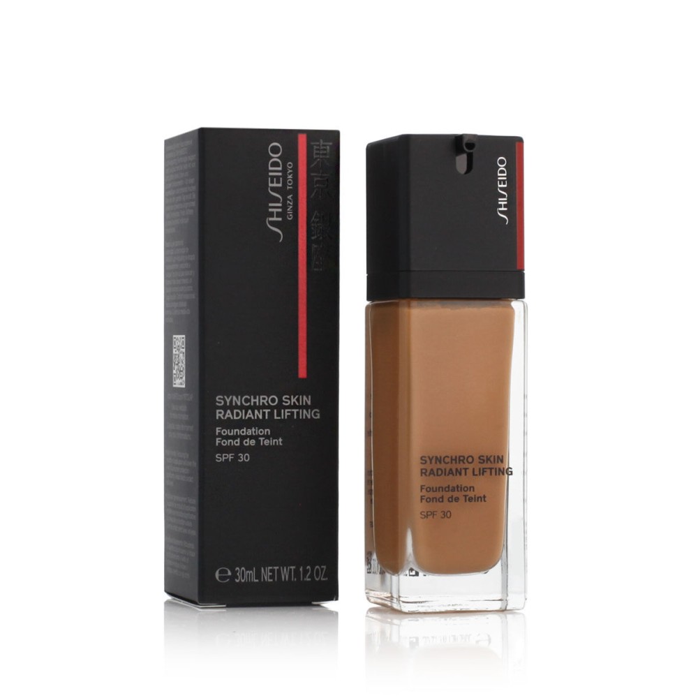 Υγρό Μaκe Up Shiseido Synchro Skin Radiant Lifting Nº 420 Bronze Spf 30 30 ml