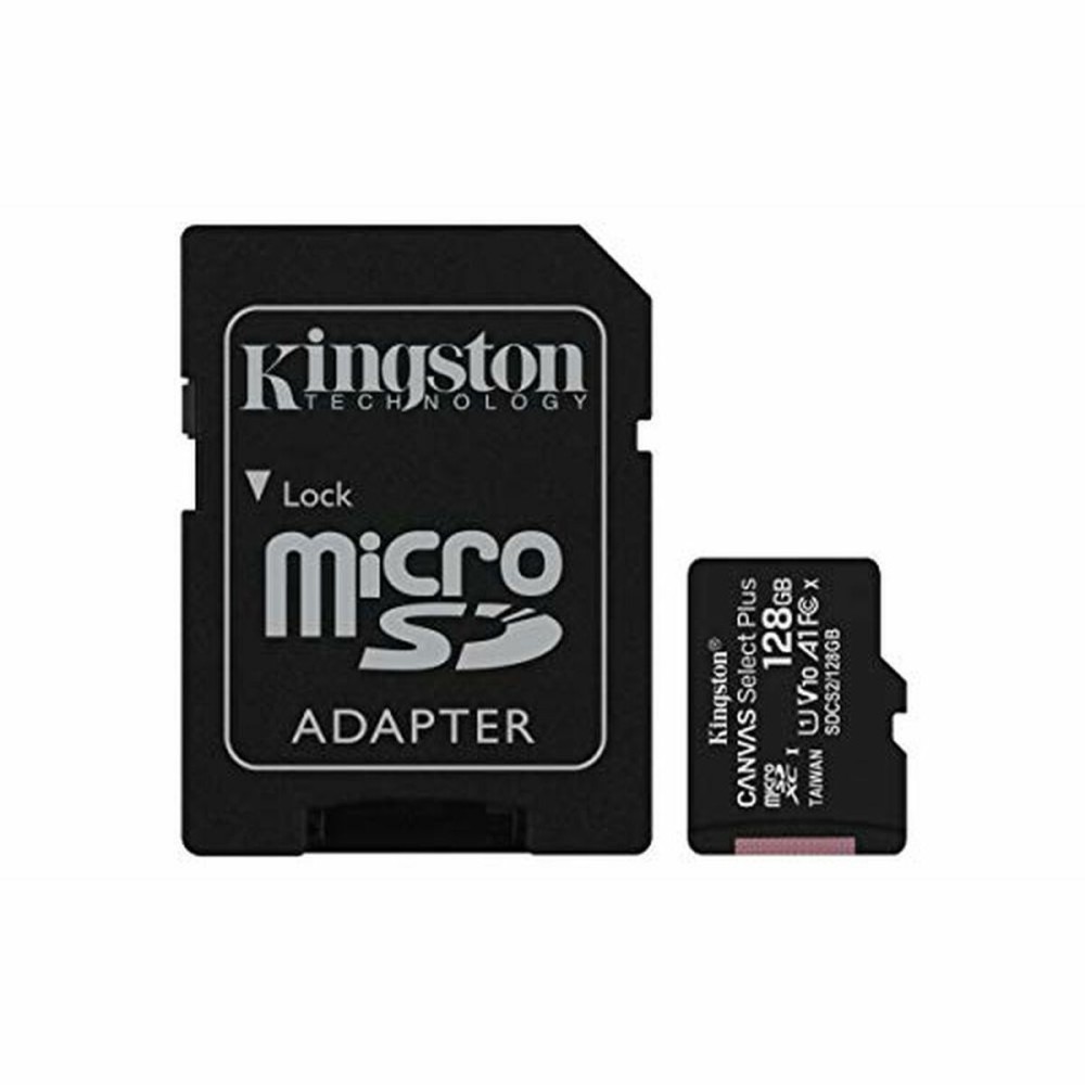 Κάρτα Μνήμης Micro SD με Αντάπτορα Kingston SDCS2 100 MB/s exFAT
