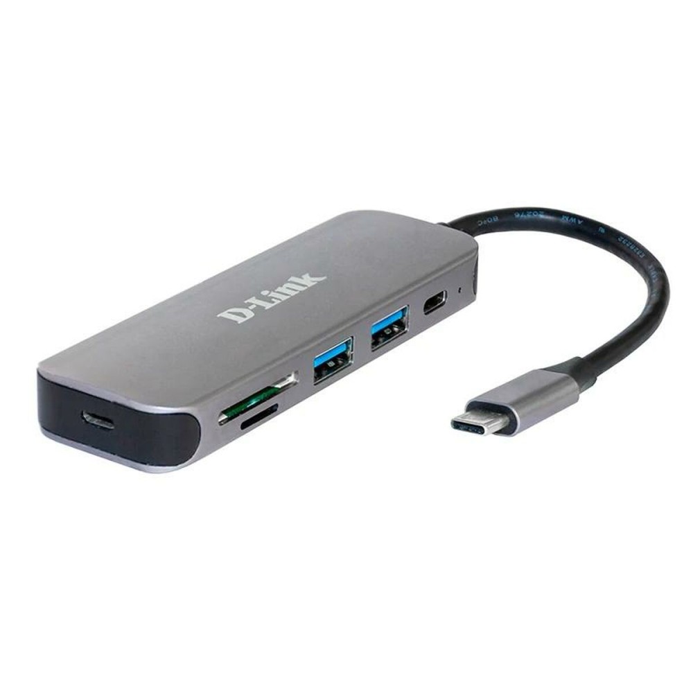 USB Hub D-Link DUB-2325 Γκρι