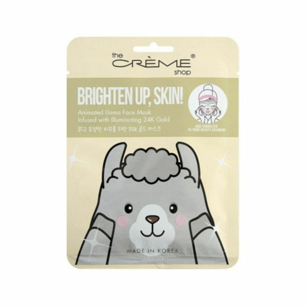 Μάσκα Προσώπου The Crème Shop Brighten Up, Skin! Llama (25 g)