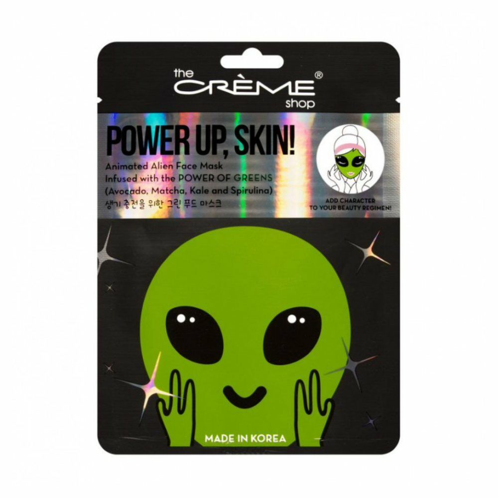 Μάσκα Προσώπου The Crème Shop Power Up, Skin! Alien (25 g)